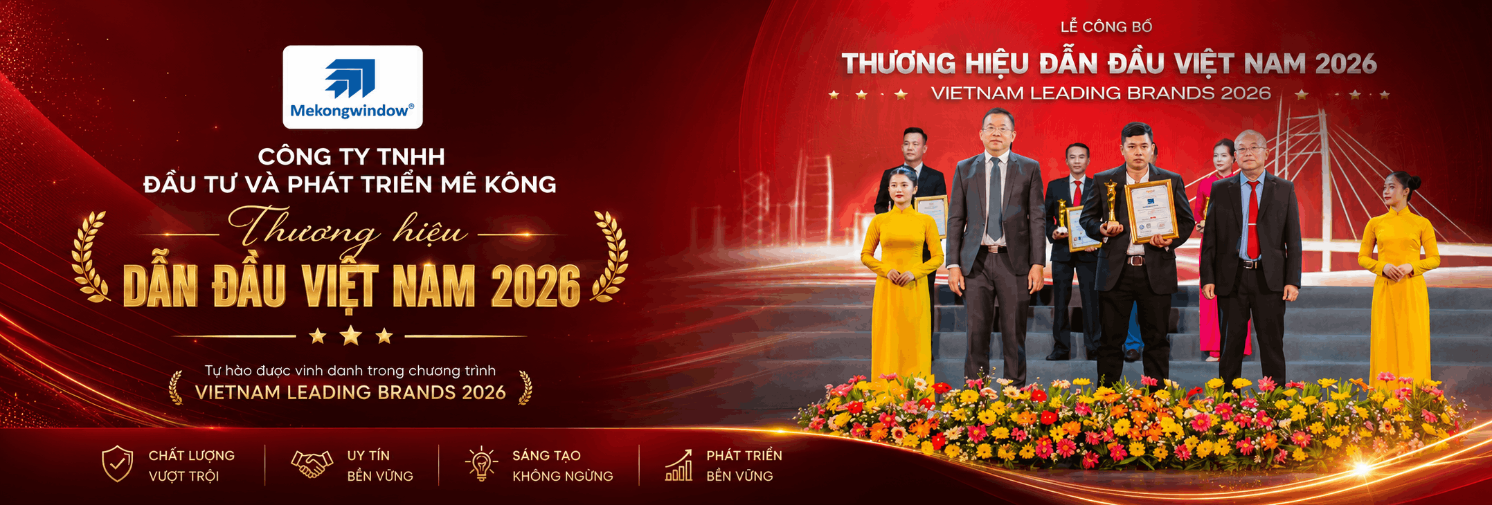 Thương hiệu dẫn đầu Việt Nam 2026